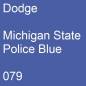 Preview: Dodge, Michigan State Police Blue, 079.